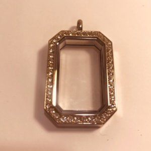 Origami Owl Rectangle Hinged Locket